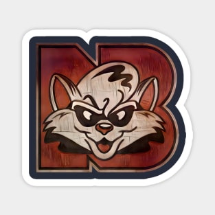 New Britain Rock Cats Baseball Magnet