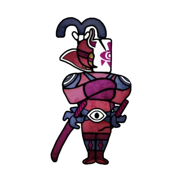 Stained Glass Ninja Boyfriend by KaniaAbbi