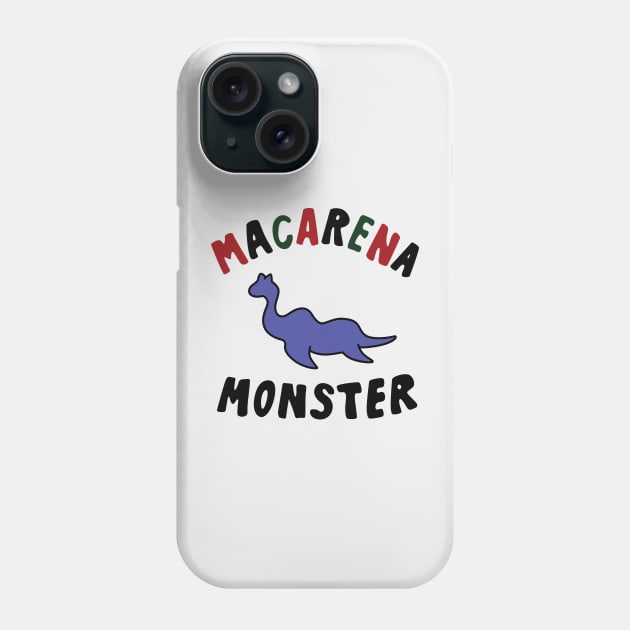 Macarena Monster Phone Case by saintpetty