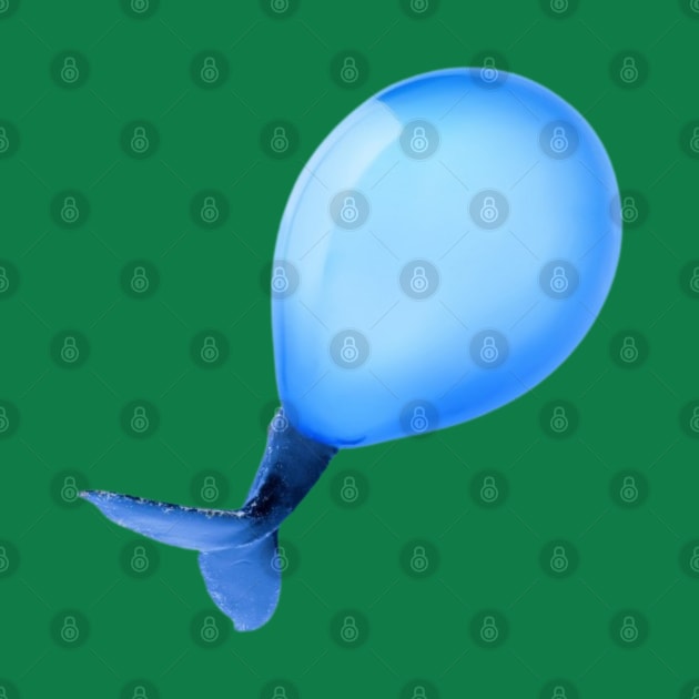 Whale Balloon Design by DashaSliva