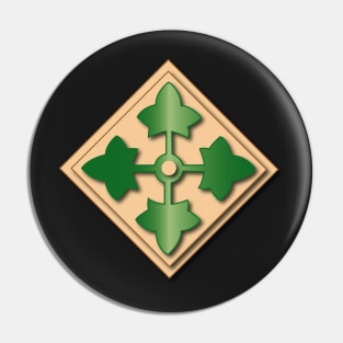 4th Infantry Division No Txt Pin