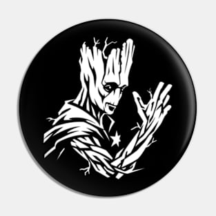 Ent Power: Groot Vs Cleveland Logo Pin