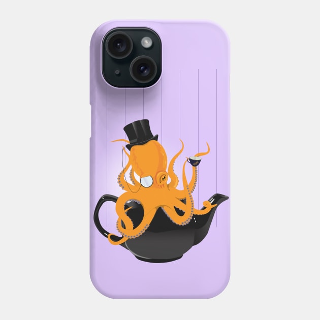 Oc-tea-pus Phone Case by PixelGum