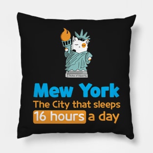 Mew York City Pillow