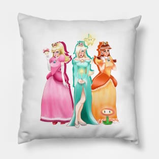 Peach, Daisy and Stella Pillow