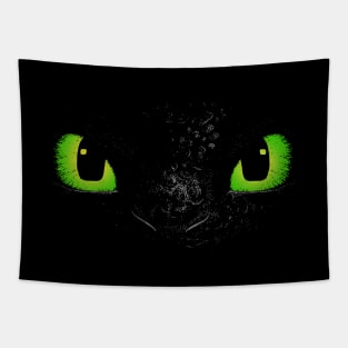 Toothless Eyes Tapestry