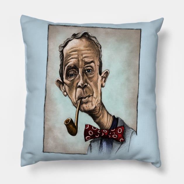 Norman Rockwell Pillow by AndreKoeks