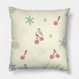 Cherry Pattern Pillow