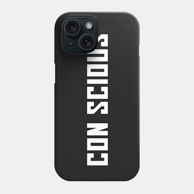 Con Scious Phone Case by DuskEyesDesigns