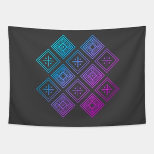 Indigenous ethnic pattern design illustration Tapestry