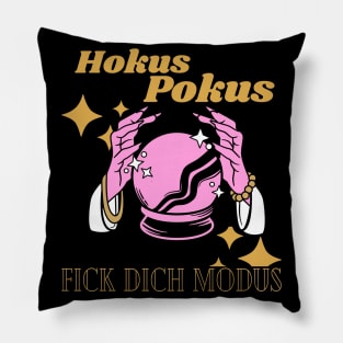 Hokus Pokus Fick dich Modus Sarkasmus Pillow