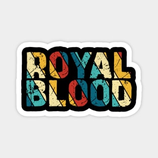 Retro Color -  Royal Blood Magnet