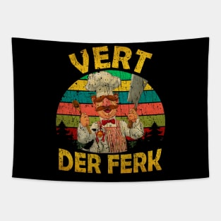 VERT DER FERK COOK VINTAGE Tapestry