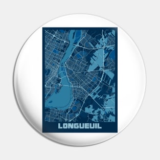 Longueuil - Canada Peace City Map Pin