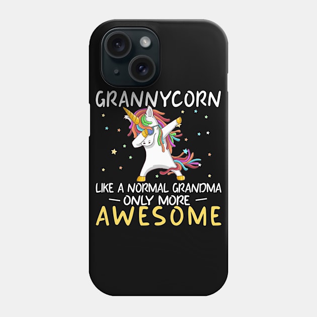 Grannycorn Birthday Grammy Unicorn Gift Phone Case by followthesoul