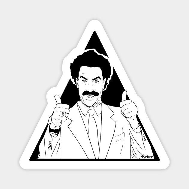 Borat Magnet by RevArt