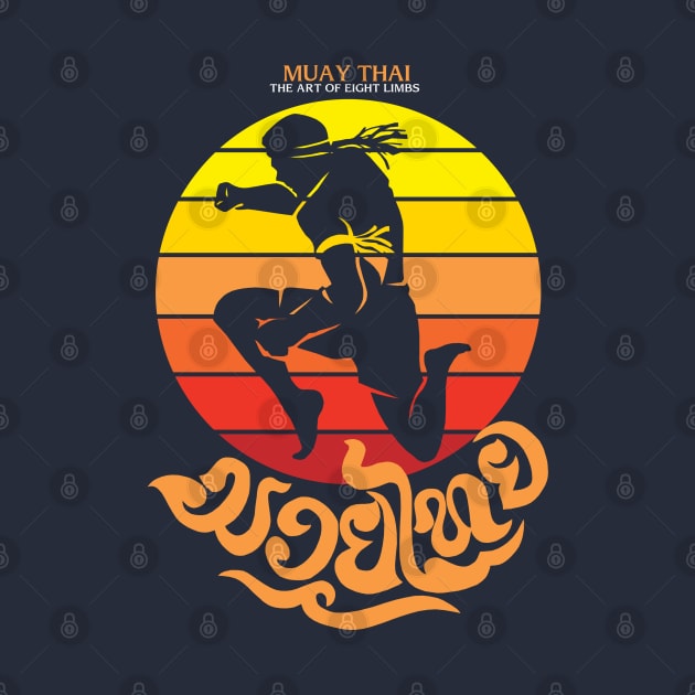 Muay Thai The Art of Eight Limbs by KewaleeTee