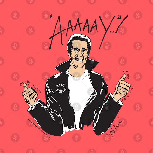 The Fonz - Aaaaay! by Chewbaccadoll