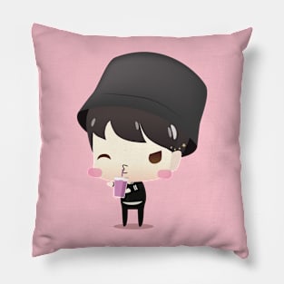 Jung Kook Drink Taro Pillow