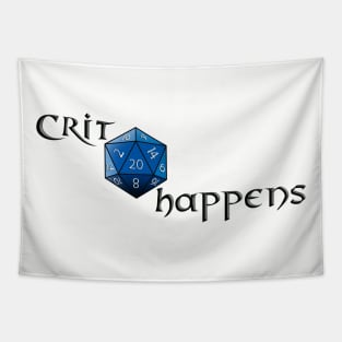 Crit Happens D20 Tapestry