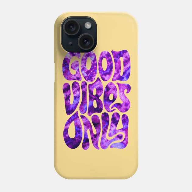 Good Vibes Only | Purple Haze Phone Case by visionarysea