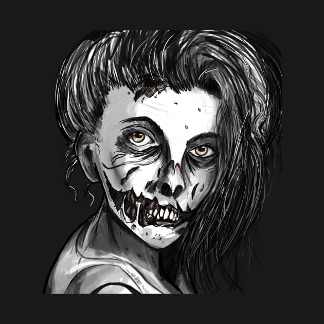 Zombie Girl by MEWETT