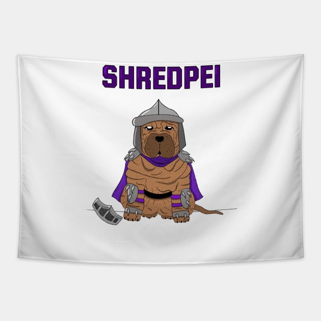 Shredpei Tapestry by Josh Guilty 
