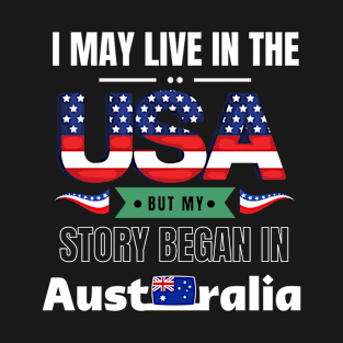 Australian American roots T-Shirt