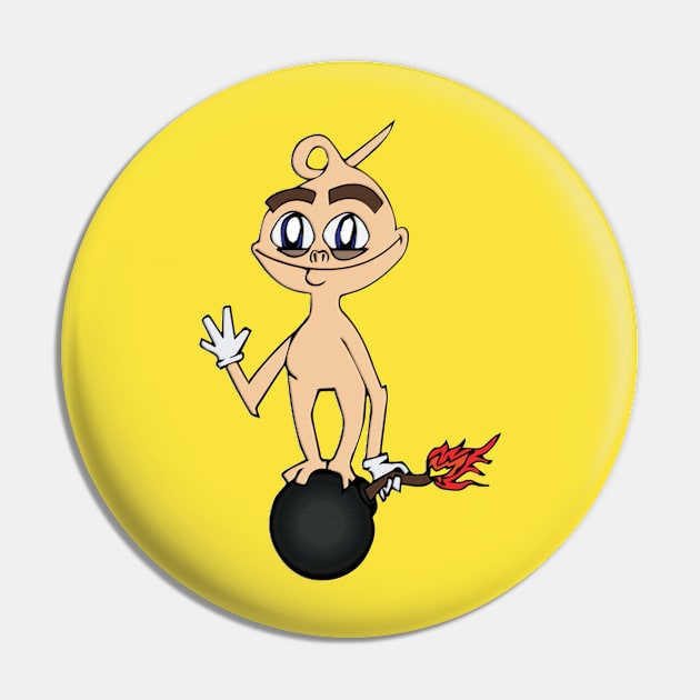 Who The Bomb? Pin by BRICHstudiosShop