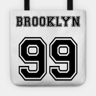 Brooklyn 99 Jersey w/ badge on front (Light colored shirts) Tote