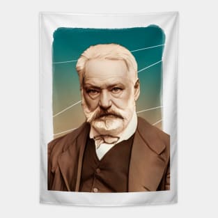 French Writer Victor Hugo illustration Tapestry