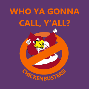 Chickenbusters! Purple T-Shirt