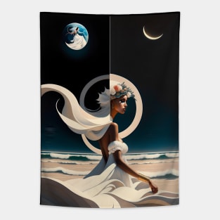 space woman Tapestry