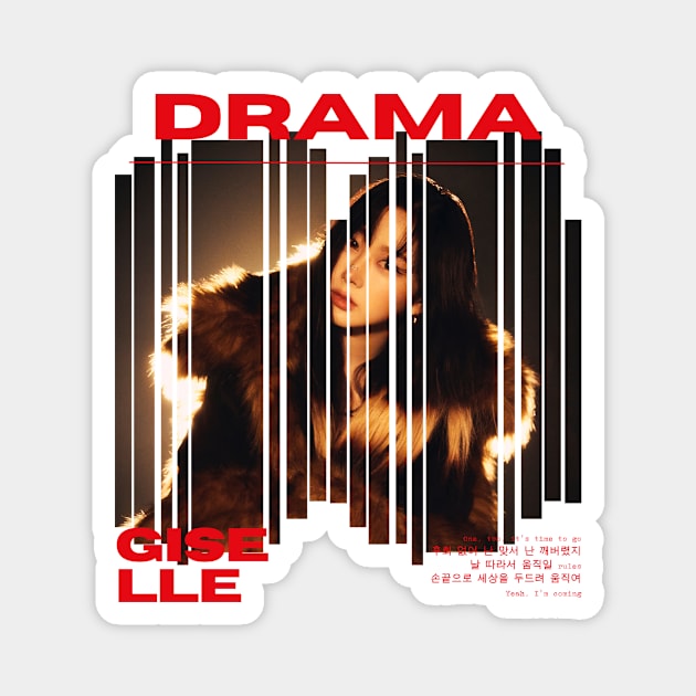 Giselle Drama aespa Magnet by wennstore