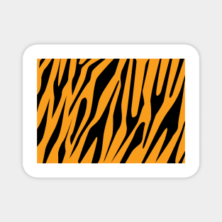 Tiger Seamless Pattern Magnet