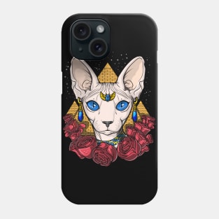 Egyptian Sphynx Cat Phone Case