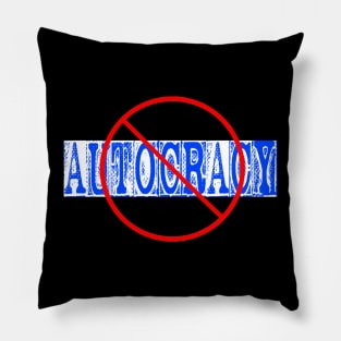 🚫 Autocracy - Back Pillow