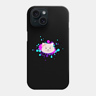 Cute Cat Face Art Phone Case