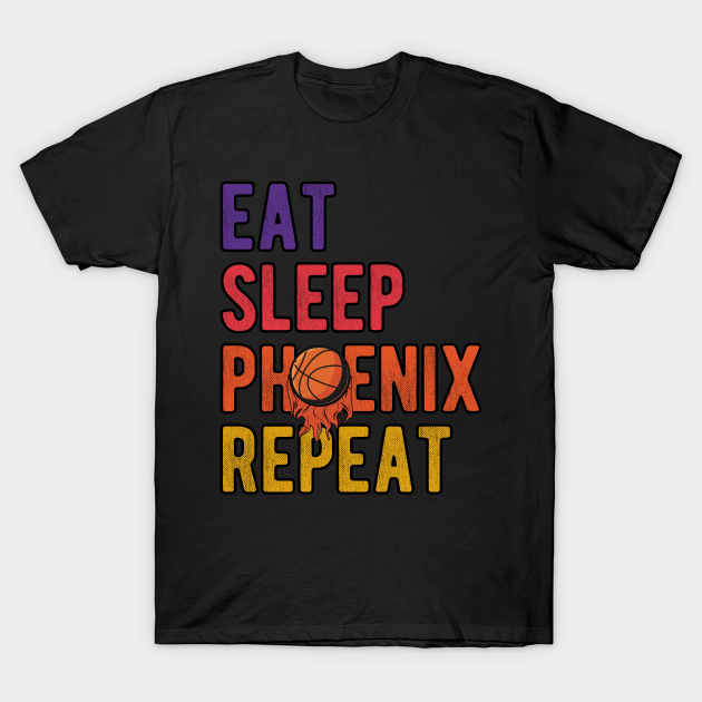 Discover Phoenix Basketball Valley of the Sun PHX Sports Arizona Team Rally At The Valley Oop - Phoenix Suns - T-Shirt