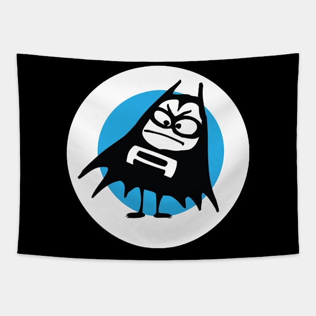 The Aquabats Merch Bat Strong Tapestry by Mey X Prints