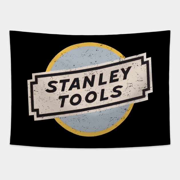 Vintage Stanley Tools Tapestry by Buck Tee