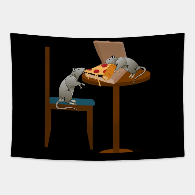 Feed the Rats Tapestry by Mind Your Tee