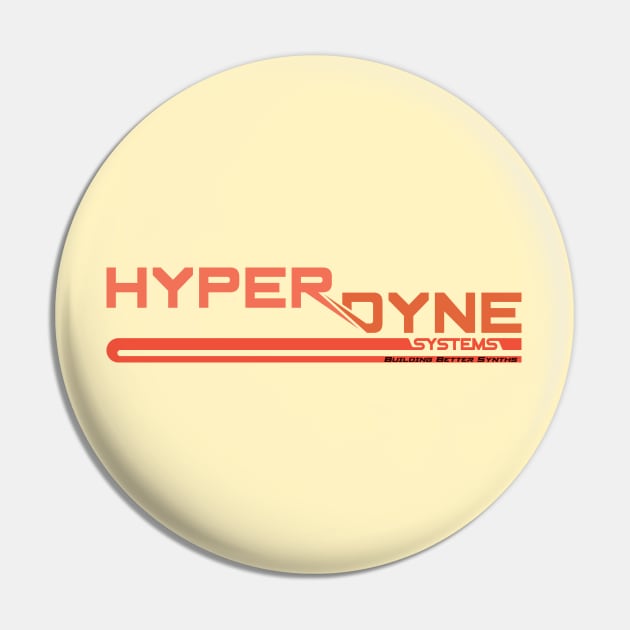 Hyperdyne Systems - Orange Pin by DCLawrenceUK