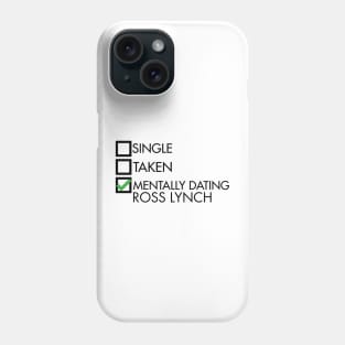 Mentally Dating Ross Lynch white Phone Case