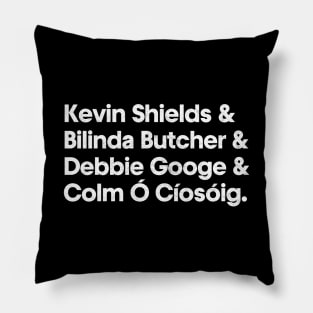 My Bloody Valentine / Classic Line-Up Pillow