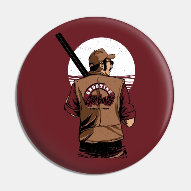 Burt Gummer The Survivalist Pin by zerobriant