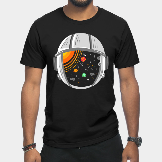 Discover Astronaut Planets Outer Space - Astronaut - T-Shirt