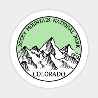 Rocky Mountain National Park Colorado Magnet