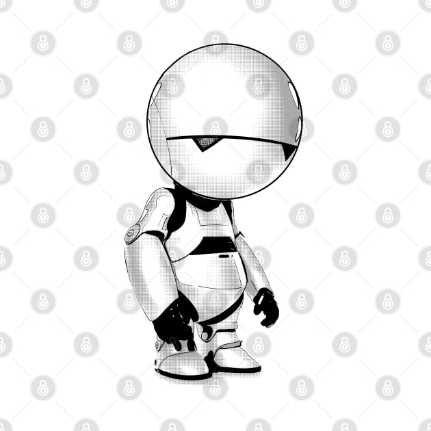 Marvin The Paranoid Android (film) by Stupiditee