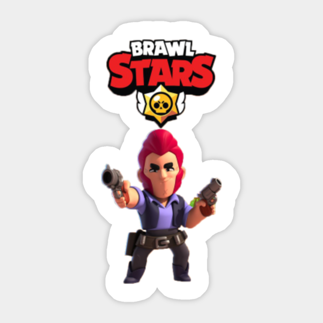 Colt Design Brawl Stars Videogames Sticker Teepublic - brawl stars image colt